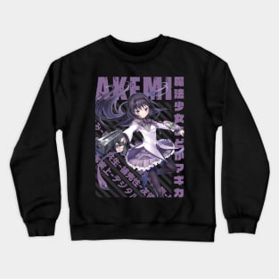 Mahou Shoujo Madoka☆Magica - Homura Akemi Crewneck Sweatshirt